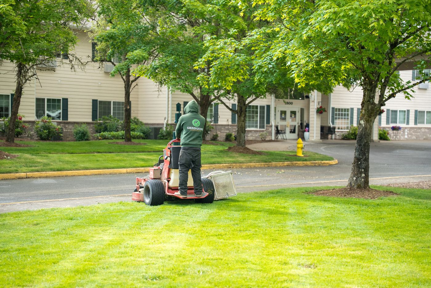 Greenzone Landscape maintenance truck for commercial landscape service